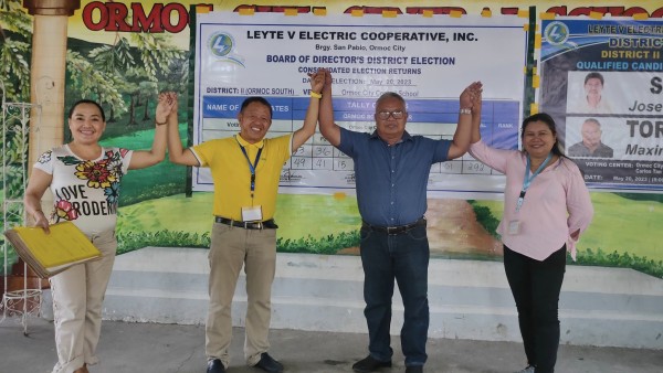 BOARD DIRECTOR FOR DISTRICT II (ORMOC SOUTH) PROCLAIMED
