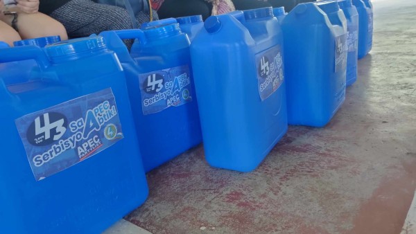 LEYECO V Support Brgy. Can-adieng Fire Victims in Ormoc