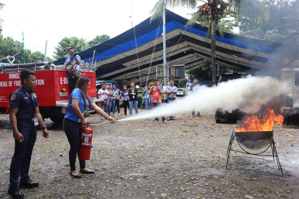 LEYECO V Conducts Fire Drill Activity
